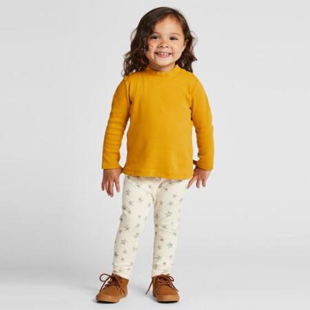 Baby/toddler rib high neck T-shirt (long sleeves) 418746